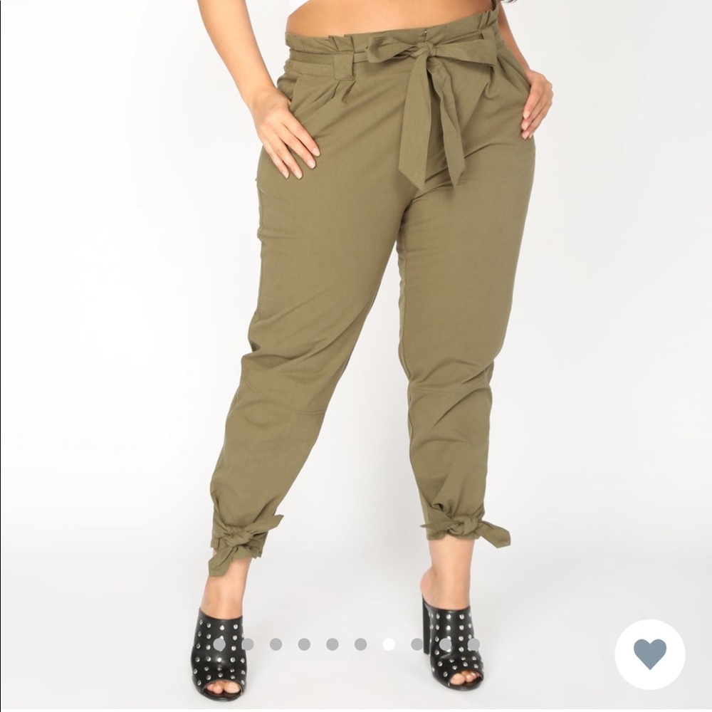 Olive Cargo Pants